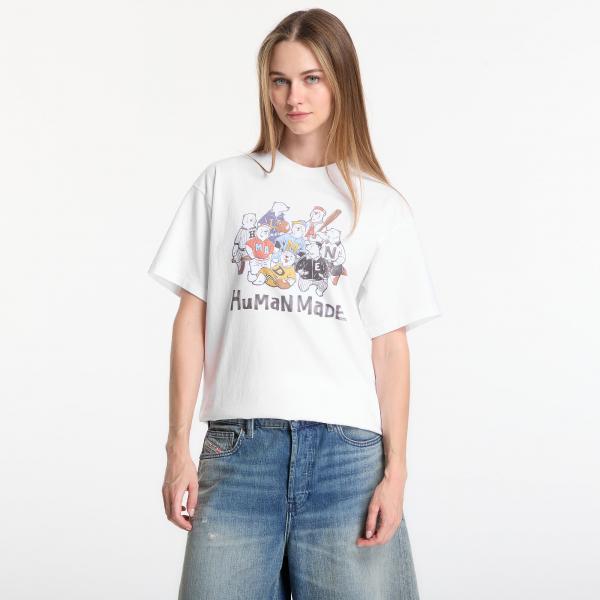 Tričko HUMAN MADE Graphic T-Shirt UNISEX White L