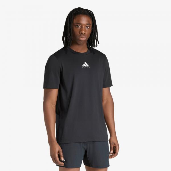 Tričko adidas M Padel Cat G T Black M