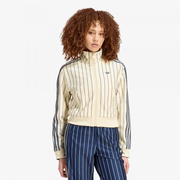 Mikina adidas Reversible Firebird Track Top Warm Vanilla/ Night Indigo S