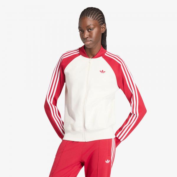 Mikina adidas Sst Tt Cloud White/ Team Victory Red/ White L