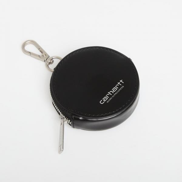 Peněženka Carhartt WIP Script Coin Wallet Black/ Silver Universal