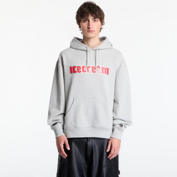 Mikina Billionaire Boys Club Icecream Soft Serve Popover Hood Heather Grey L