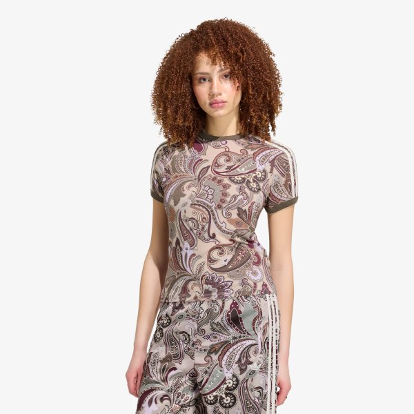 Tričko adidas Liberty London Cali Tee Multicolor/ Wonder Taupe XS