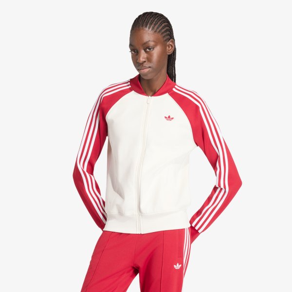 Mikina adidas Sst Tt Cloud White/ Team Victory Red/ White L