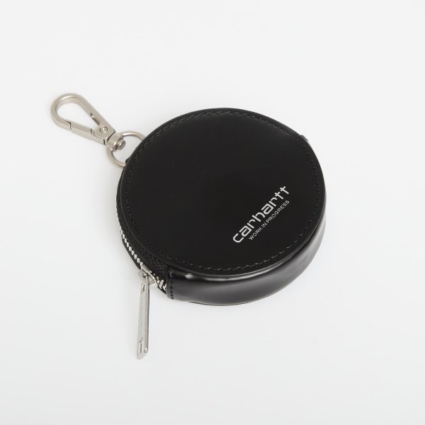 Peněženka Carhartt WIP Script Coin Wallet Black/ Silver Universal