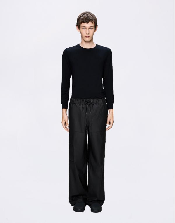 Rains Cargo Rain Pants Wide 01 Black XS