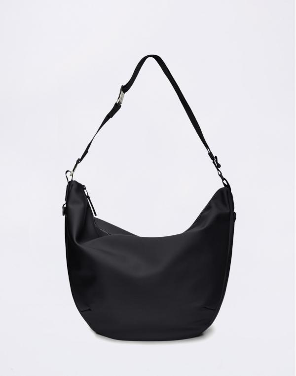 Rains Valera Shoulder Bag Large 01 Black