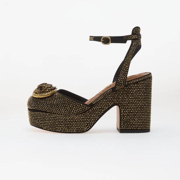 Kurt Geiger Chelsea Closed Platform Gold Comb 37