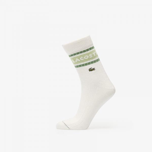 Ponožky LACOSTE Socks Flour/ Birch-Lamb'S Lettuce 43-46