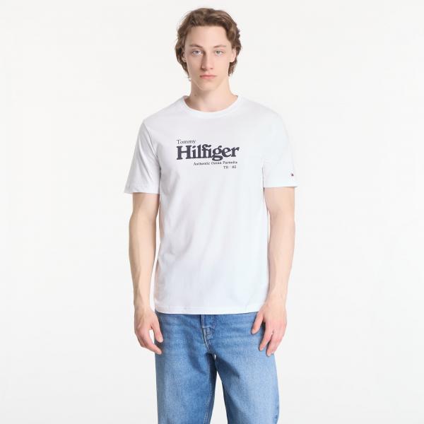 Tričko Tommy Hilfiger Nautical Chest Graphic Reg Tee White XL