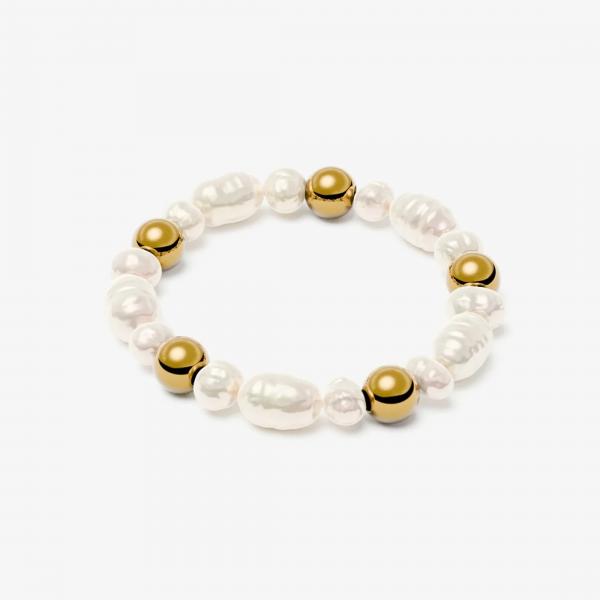 Prsten FURIOSA® Ariel Pearls Ring Gold Universal