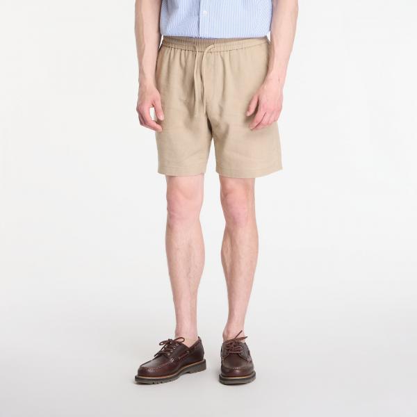 Šortky Tommy Hilfiger Dover 8" PO Sorona Linen Batique Khaki 30