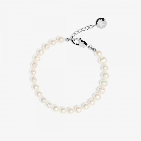Náramek FURIOSA® Zuri Pearls Bracelet Silver 17+2 cm