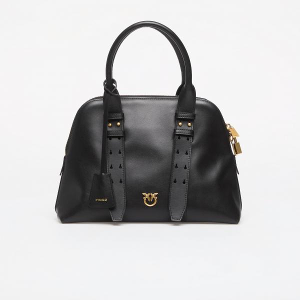 Kabelka Pinko Bowling Bag Medium Vitell Black Universal