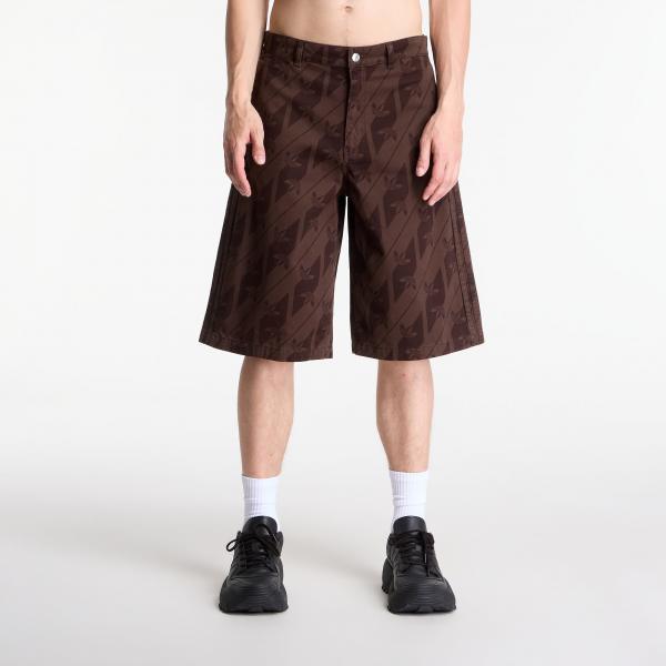 Šortky adidas Monogram Jorts Aurora Coffee 36