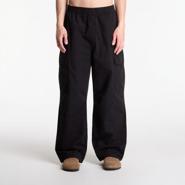 Kalhoty Carhartt WIP Mandler Cargo Pant UNISEX Black Garment Dyed S
