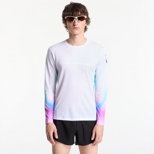 Tričko SOAR Ls Hot Weather T White/ Blue M