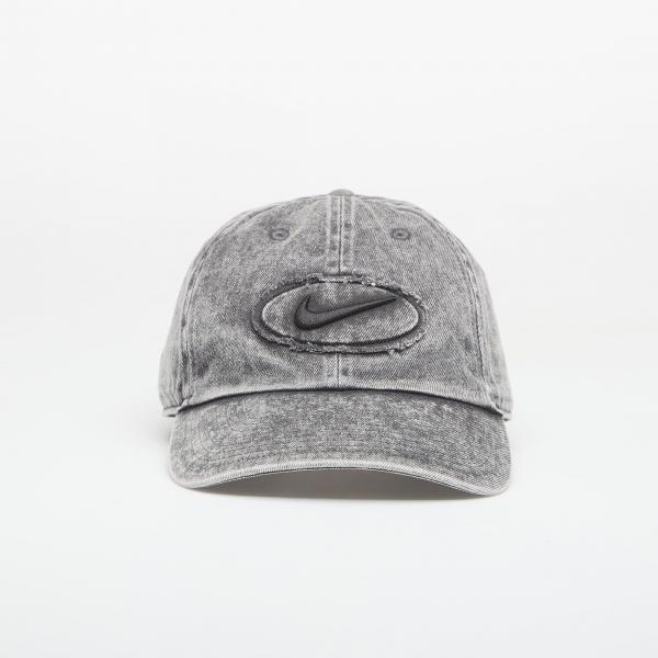 Kšiltovka Nike Club Unstructured Denim Patch Cap Anthracite/ Anthracite S/M