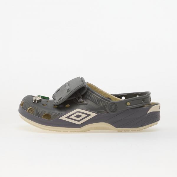 Tenisky Crocs x Umbro Classic Clog Bone/ Slate Grey EUR 46-47