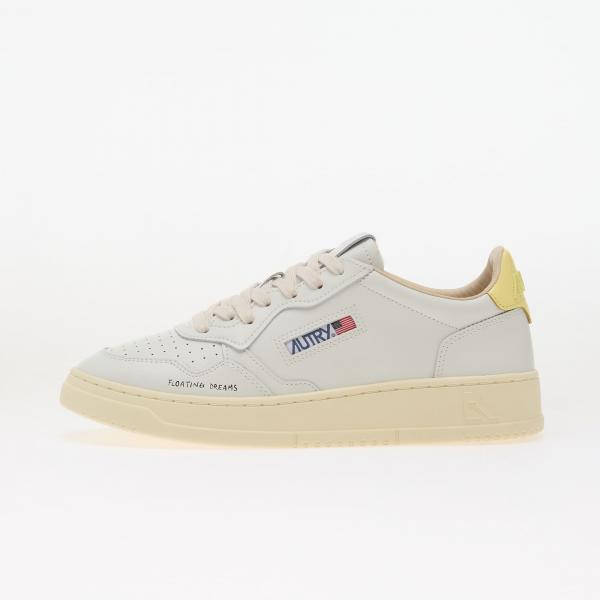Tenisky Autry Medalist Low Man White/ Lemon EUR 40