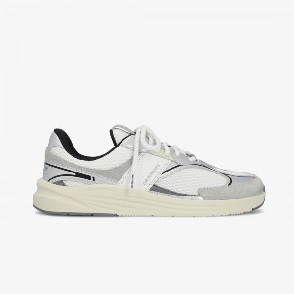 Tenisky Groundies Starlite 2.0 Men White/ Silver/ Black EUR 43