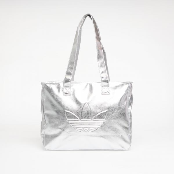 Taška adidas Shopper Metallic Pu Bag Silver Met. Universal