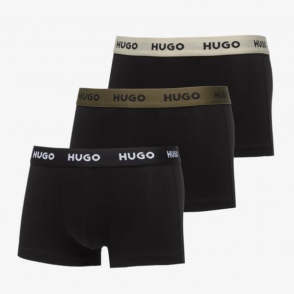 Trenky Hugo Boss Trunk Triplet Pack Black M