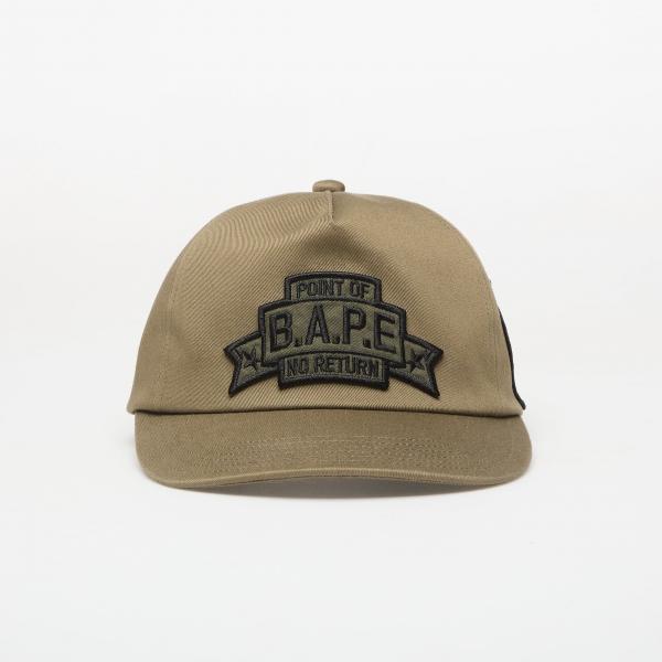 Kšiltovka A BATHING APE Multi Patch Cap Olivedrab Universal