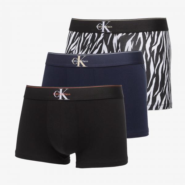 Boxerky Calvin Klein Trunk 3-Pack Blue L