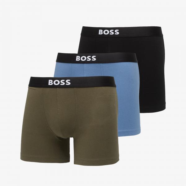 Boxerky Hugo Boss Boxer Briefs 3-Pack Boss One Black S