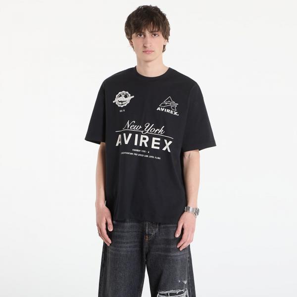 Tričko Avirex Team Avirex Tee Black L