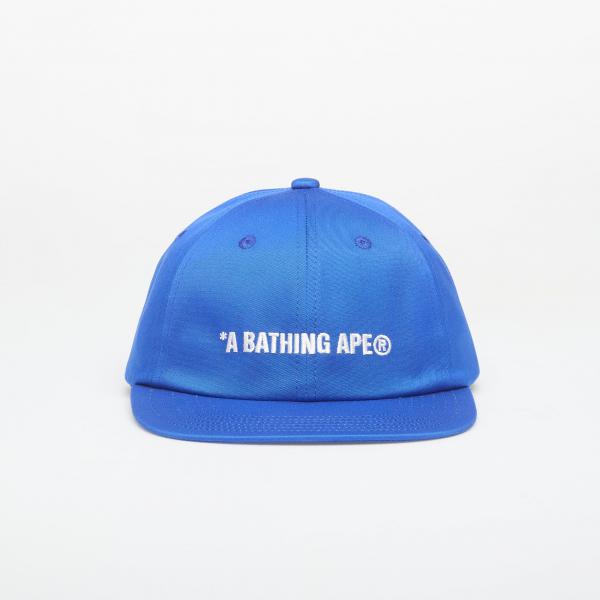 Kšiltovka A BATHING APE Logo Panel Cap Blue UNISEX Universal