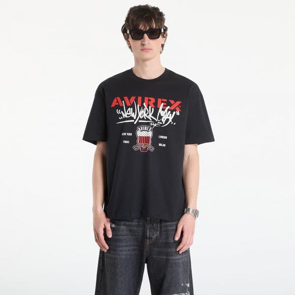 Tričko Avirex New York City Tee Black XL