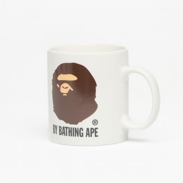A BATHING APE By Bathing Ape Mug White Universal