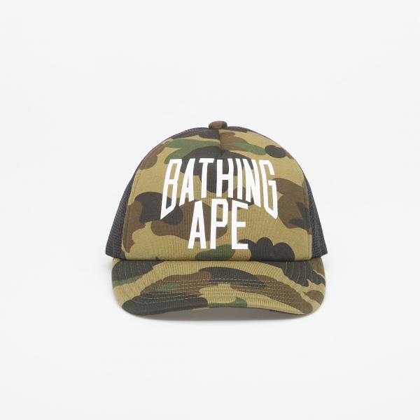 Kšiltovka A BATHING APE 1st Camo Nyc Logo Mesh Cap Green UNISEX Universal