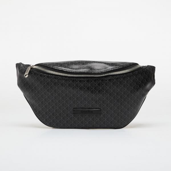 Ledvinka Calvin Klein Emblem Aop Coated Waistbag Black/ Aop Universal