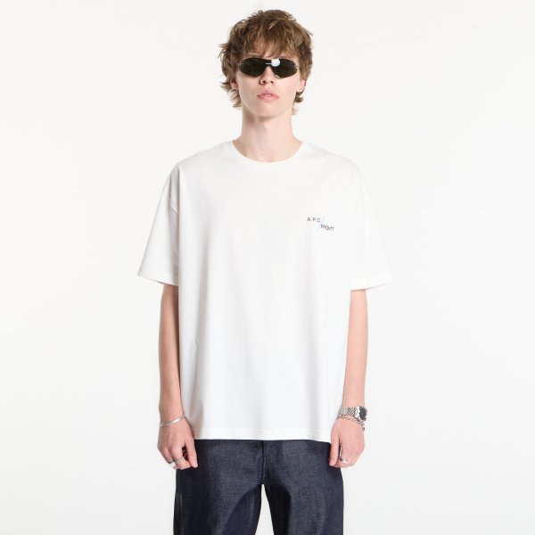 Tričko A.P.C. T-Shirt Renoncement White S