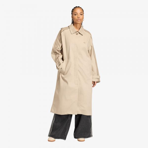 Kabát adidas Mac Coat Khaki Three/ Khaki Six L