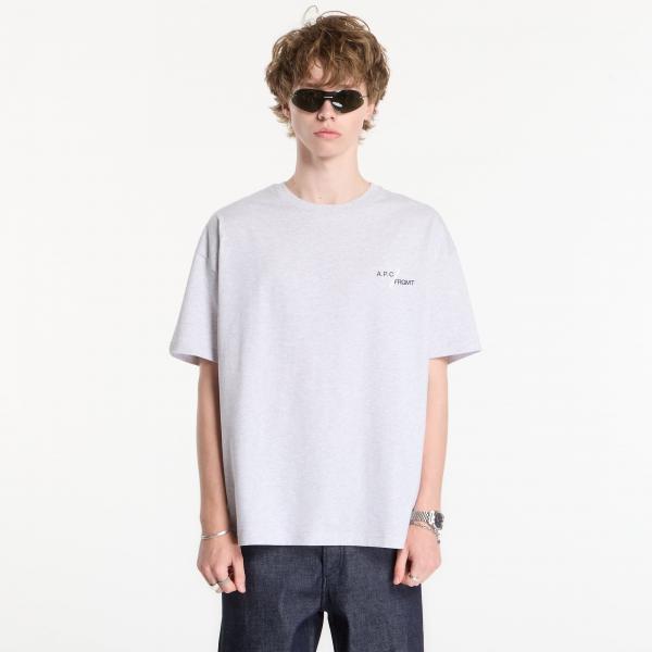 Tričko A.P.C. T-Shirt Renoncement Gray L