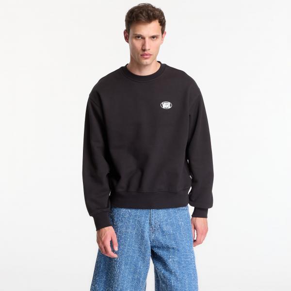 Mikina Vans Oval Logo Crew Black XL
