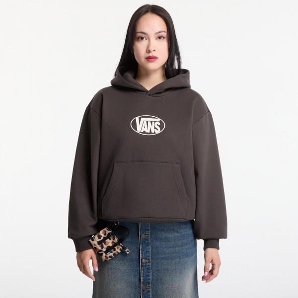 Mikina Vans Oval Logo Relaxed Pullover Faded Black L
