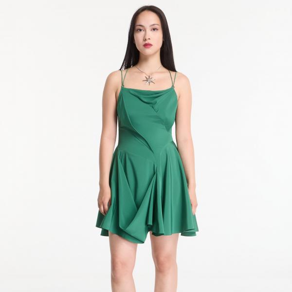 Šaty AllSaints Claire Mini Dress Apple Green 8