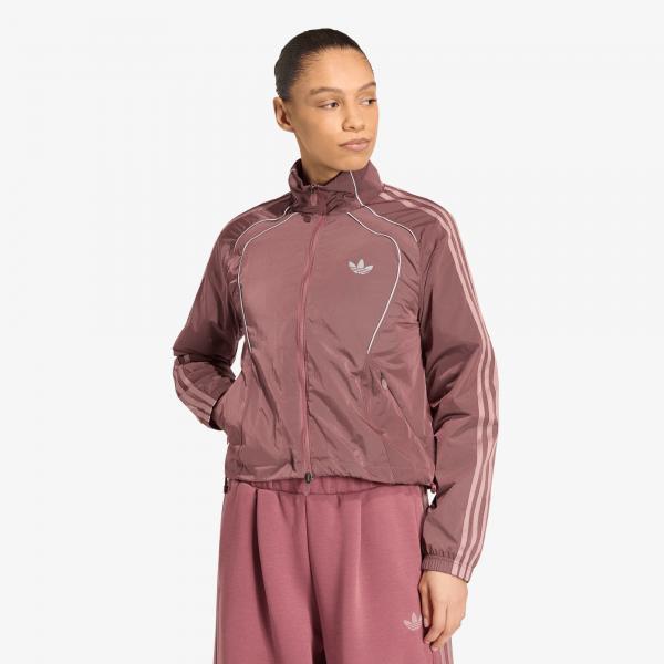 Bunda adidas Teamgeist Tracktop Quiet Crimson/ Reflective Silver/ Wonder Oxide L