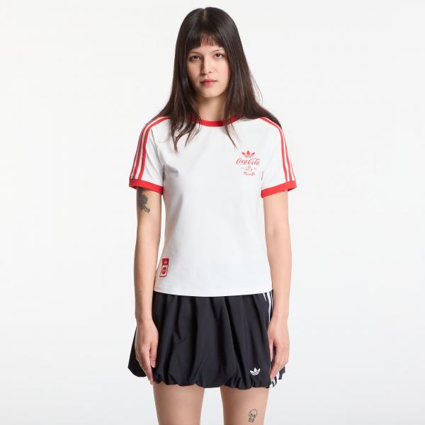 Tričko adidas x Coca Cola 3 Stripes Tee Core White L