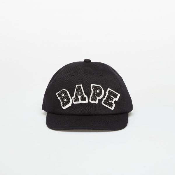 Kšiltovka A BATHING APE Patched Panel Cap M Black Universal