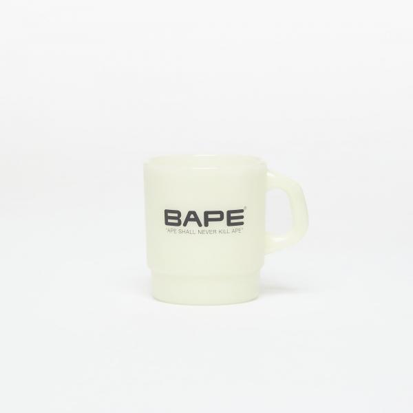 A BATHING APE Ape Head Glow In The Dark Stacking Mug M 330 ml Green Universal