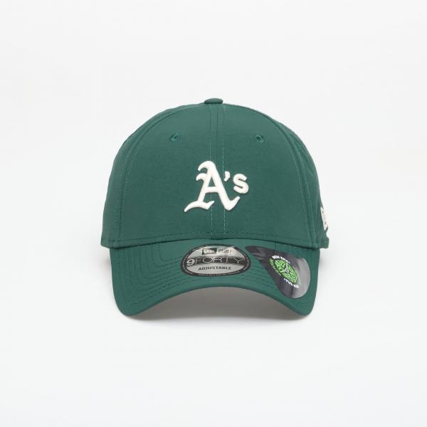 Kšiltovka New Era 9FORTY MLB Recycled Midi Oakland Athletics Dark Green/ Light Cream Universal
