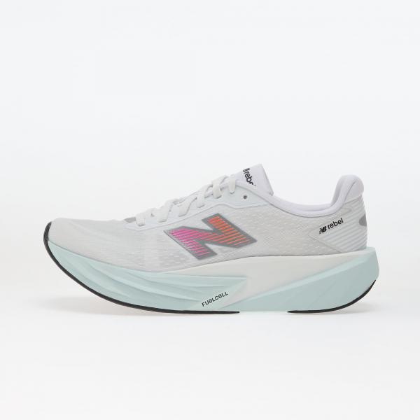 Tenisky New Balance Fuel Cell Rebel v5 White/ Pink Heat/ Glint Blue EUR 40