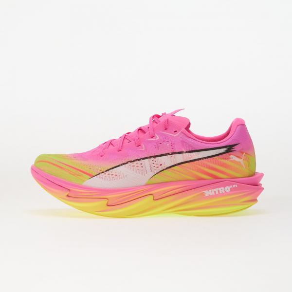 Tenisky Puma Deviate NITRO Elite 4 ST Poison Pink/ Yellow Alert EUR 44