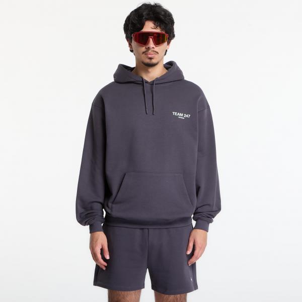 Mikina REPRESENT 247 Team Oversized Hood UNISEX Graphene XL